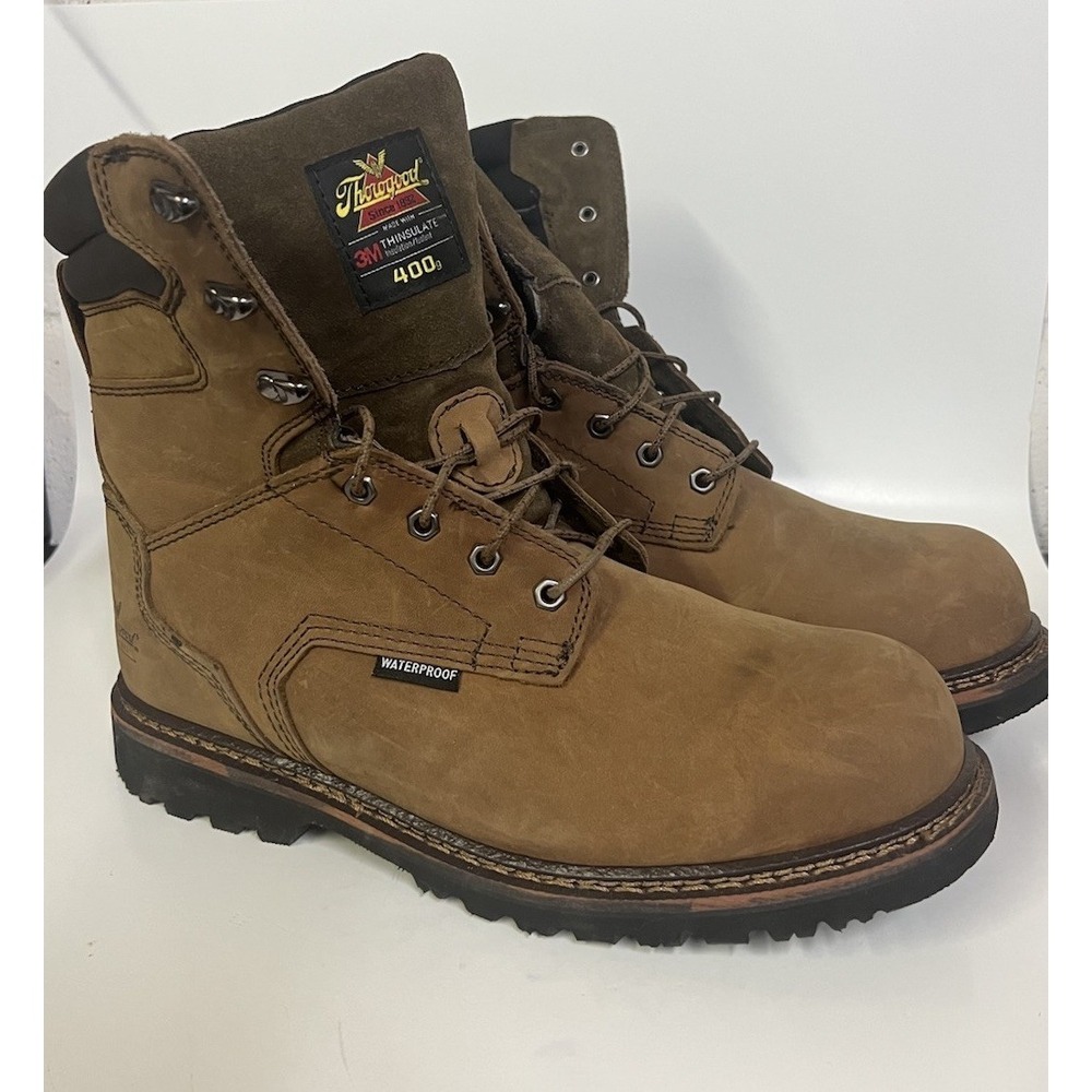 Thorogood Size Men's 10.5W Composite Safety Toe Waterproof 3M Thinsulate